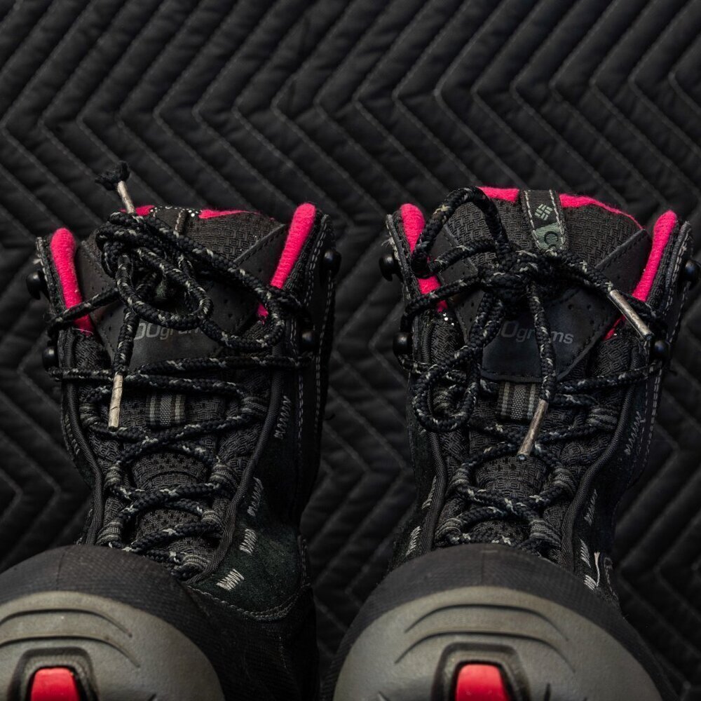 Columbia Black Waterproof Boots  sz 7 Womens - Picture 12 of 15